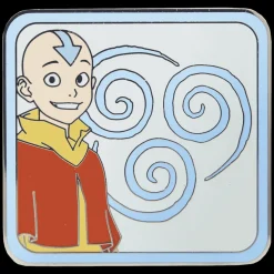 Avatar: The Last Airbender Enamel Pins< Elements 4Pc Pin Set
