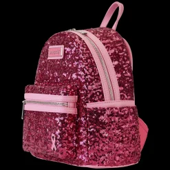 Breast Cancer Research Foundation Mini Backpacks< Exclusive Pink Ribbon Sequin Mini Backpack