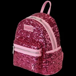 Breast Cancer Research Foundation Mini Backpacks< Exclusive Pink Ribbon Sequin Mini Backpack