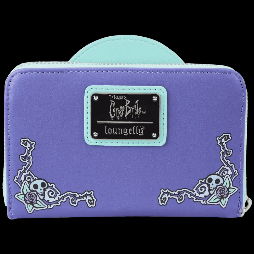 Corpse Bride Wallets< Moon Zip Around Wallet