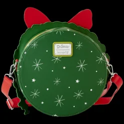 Dr. Seuss Crossbody Bags<' How The Grinch Stole Christmas! Wreath Lenticular Crossbody Bag