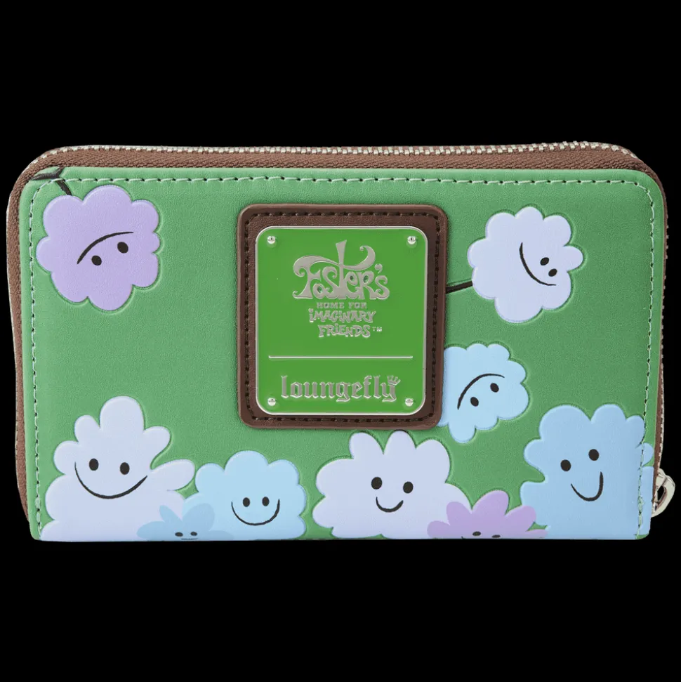 Foster's Home for Imaginary Friends Wallets< Mac And Bloo Zip Around Wallet