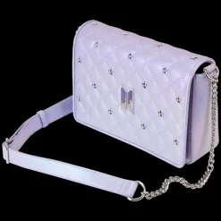 BTS Crossbody Bags<Funko Pop! By Loungefly Logo Iridescent Purple Crossbody Bag