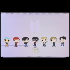 BTS Crossbody Bags<Funko Pop! By Loungefly Logo Iridescent Purple Crossbody Bag
