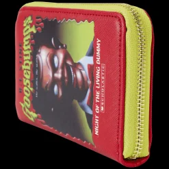 Goosebumps Wallets< Night Of The Living Dummy Book Cover Zip Around Wallet