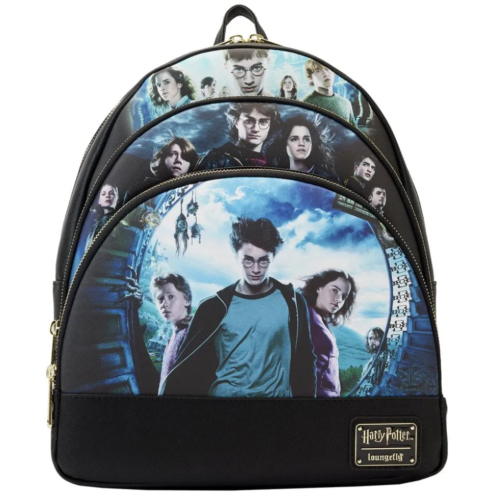 Harry Potter Mini Backpacks< Movie Posters Triple Pocket Mini Backpack