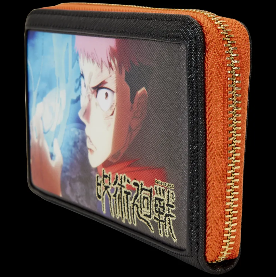 Jujutsu Kaisen Wallets< Yuji Itadori Cosplay Zip Around Wallet