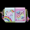 Lisa Frank Crossbody Bags< Holographic Glitter Color Block Crossbody Bag