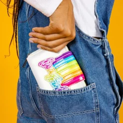 Lisa Frank Wallets< Rainbow Logo Zip Around Wallet