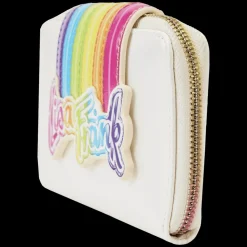 Lisa Frank Wallets< Rainbow Logo Zip Around Wallet