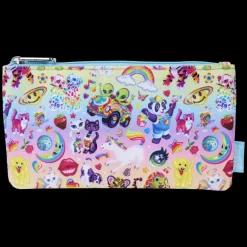 Lisa Frank Nylon Backpacks< Sticker All-Over Print Nylon Zipper Pouch