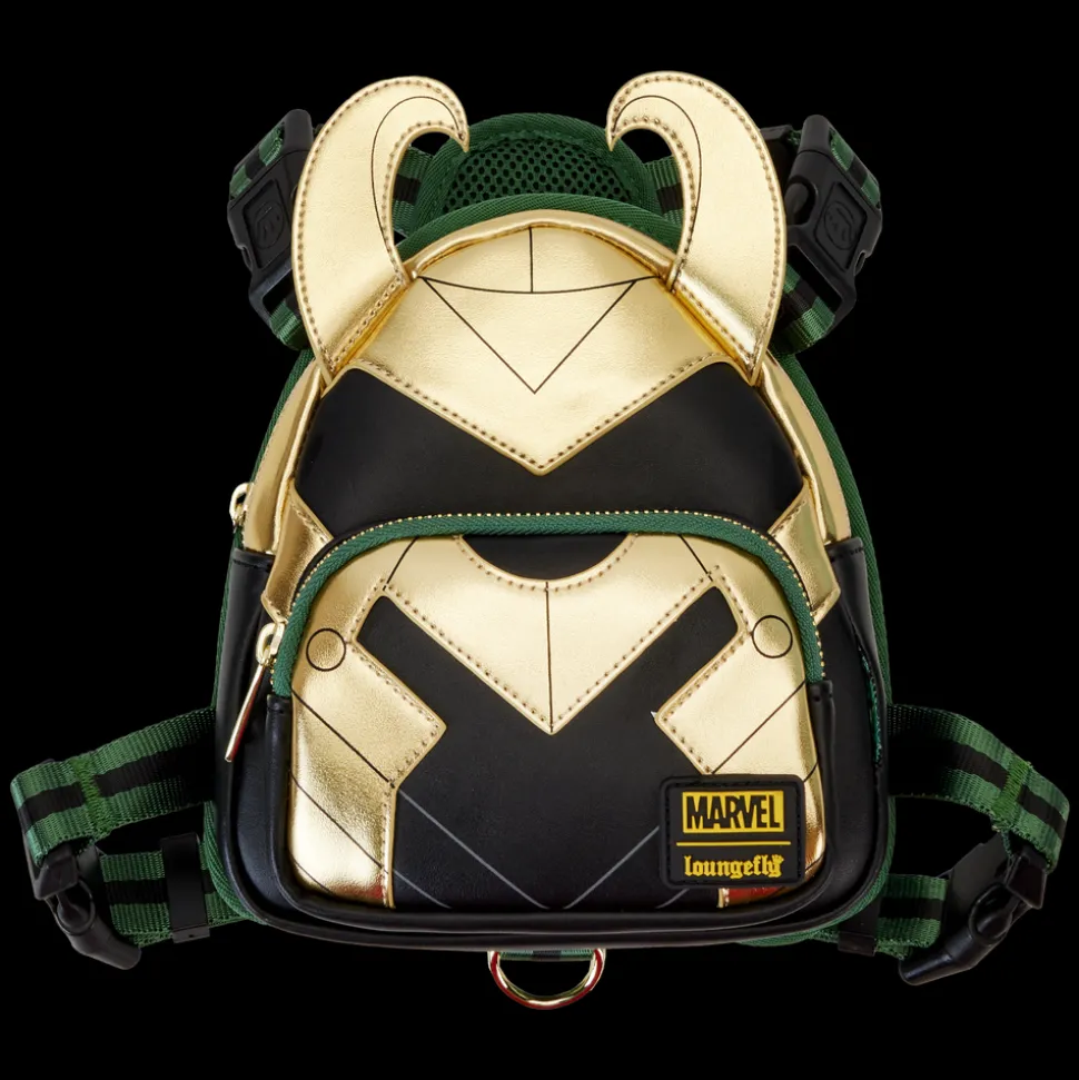 Marvel Pet Accessories<Loki Cosplay Mini Backpack Dog Harness