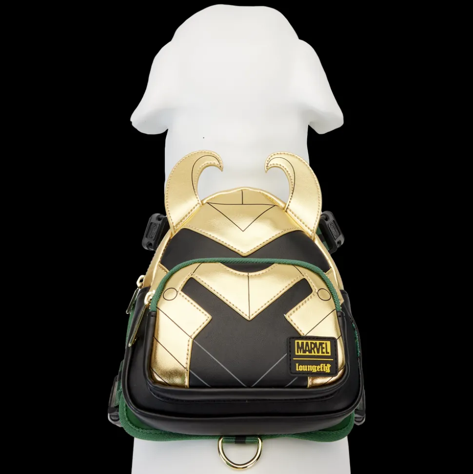 Marvel Pet Accessories<Loki Cosplay Mini Backpack Dog Harness