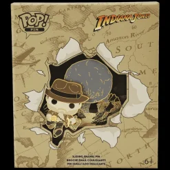 Indiana Jones Enamel Pins<Loungefly Pop! Raiders Of The Lost Ark Sliding Pin