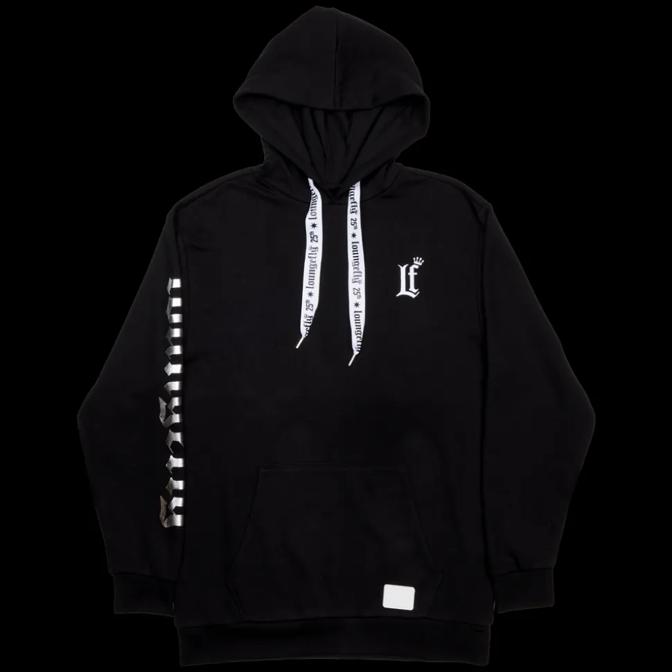 Unisex Loungefly Tops< 25Th Anniversary Logo Black Unisex Hoodie