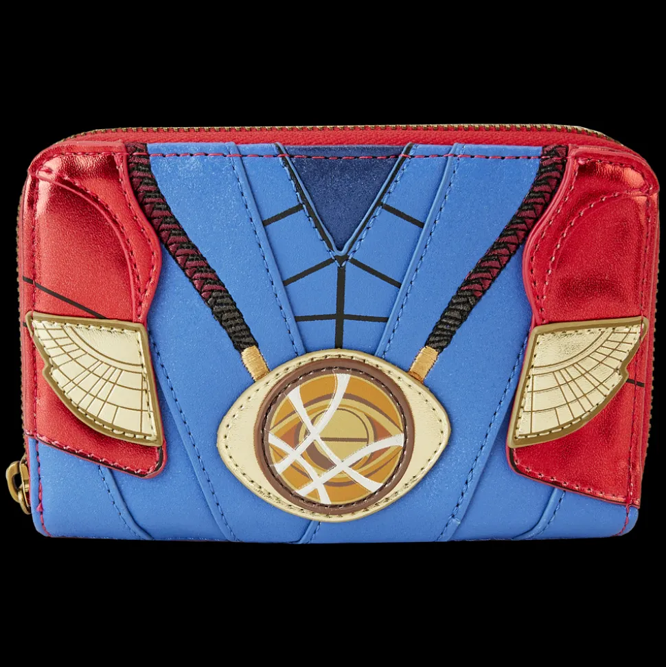 Marvel Wallets< Metallic Doctor Strange Cosplay Zip Around Wallet