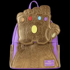 Marvel Mini Backpacks< Metallic Thanos Gauntlet Mini Backpack