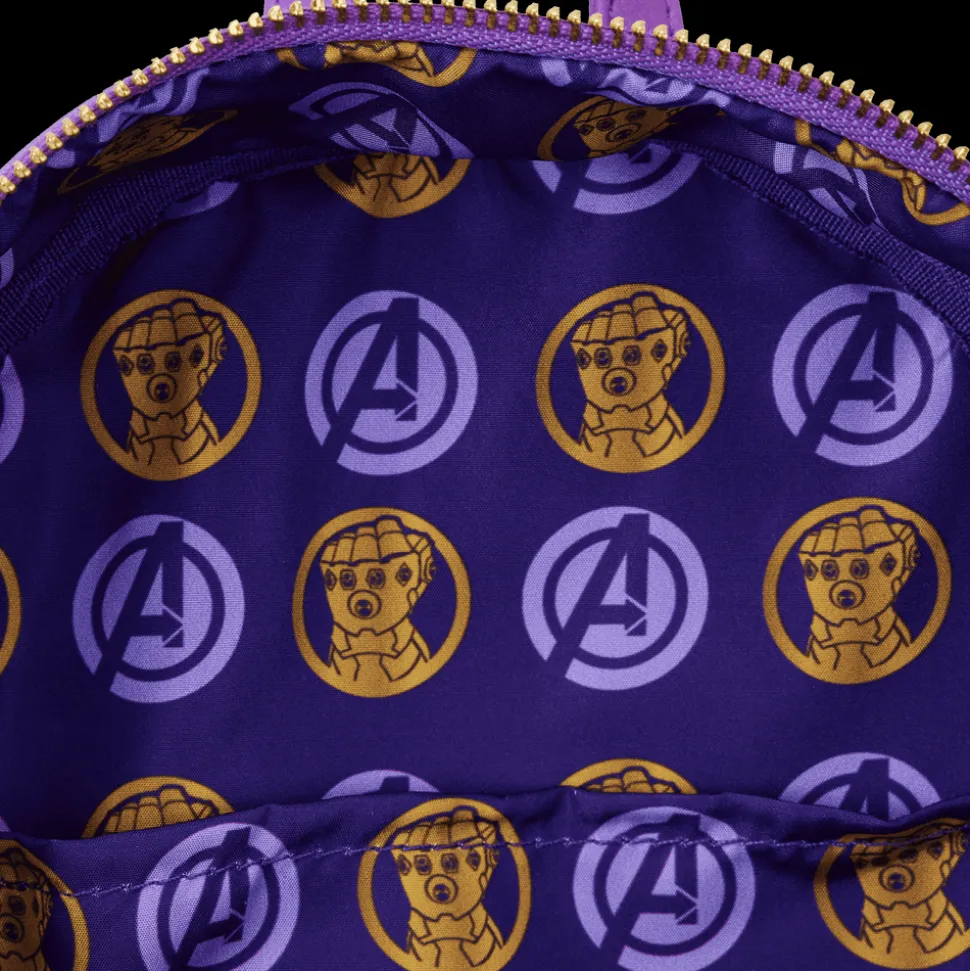 Marvel Mini Backpacks< Metallic Thanos Gauntlet Mini Backpack