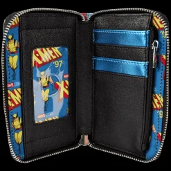 Marvel Wallets< Metallic X-Men Wolverine Cosplay Zip Around Wallet