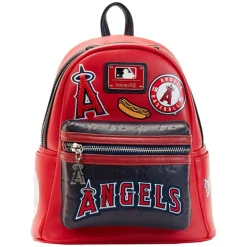 MLB Mini Backpacks< La Angels Patches Mini Backpack