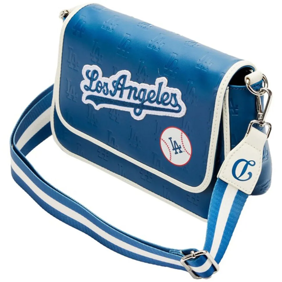 MLB Crossbody Bags< La Dodgers Patches Crossbody Bag