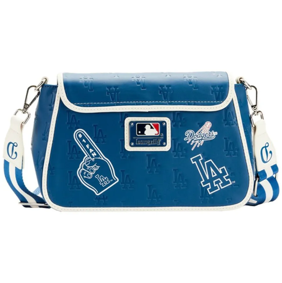MLB Crossbody Bags< La Dodgers Patches Crossbody Bag