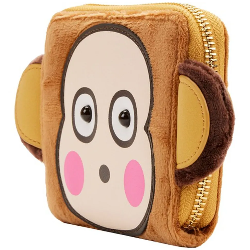 Sanrio Wallets<Monkichi Cosplay Zip Around Wallet