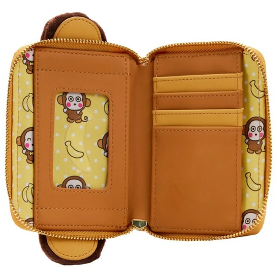 Sanrio Wallets<Monkichi Cosplay Zip Around Wallet