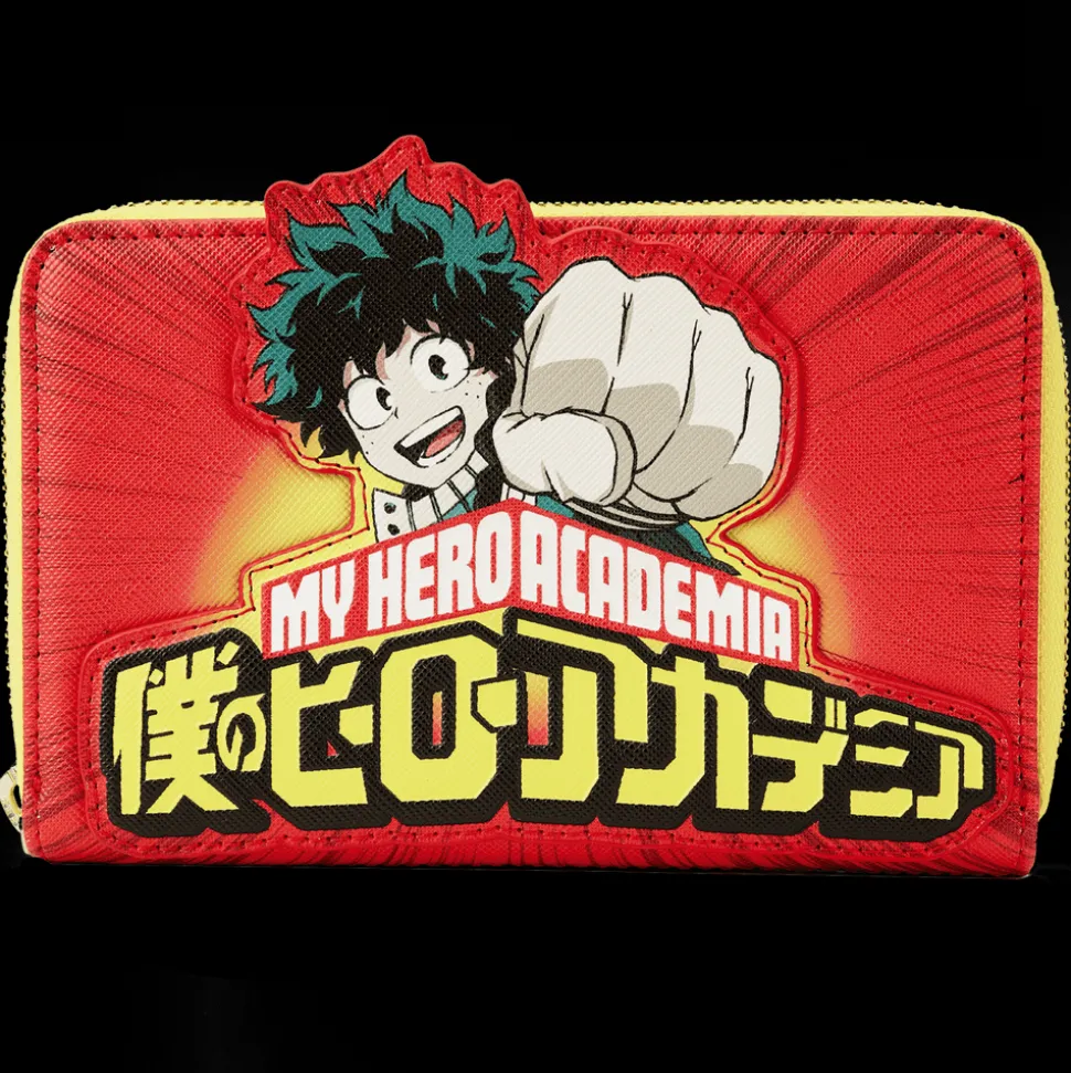 My Hero Academia Wallets< Izuku Punch Zip Around Wallet