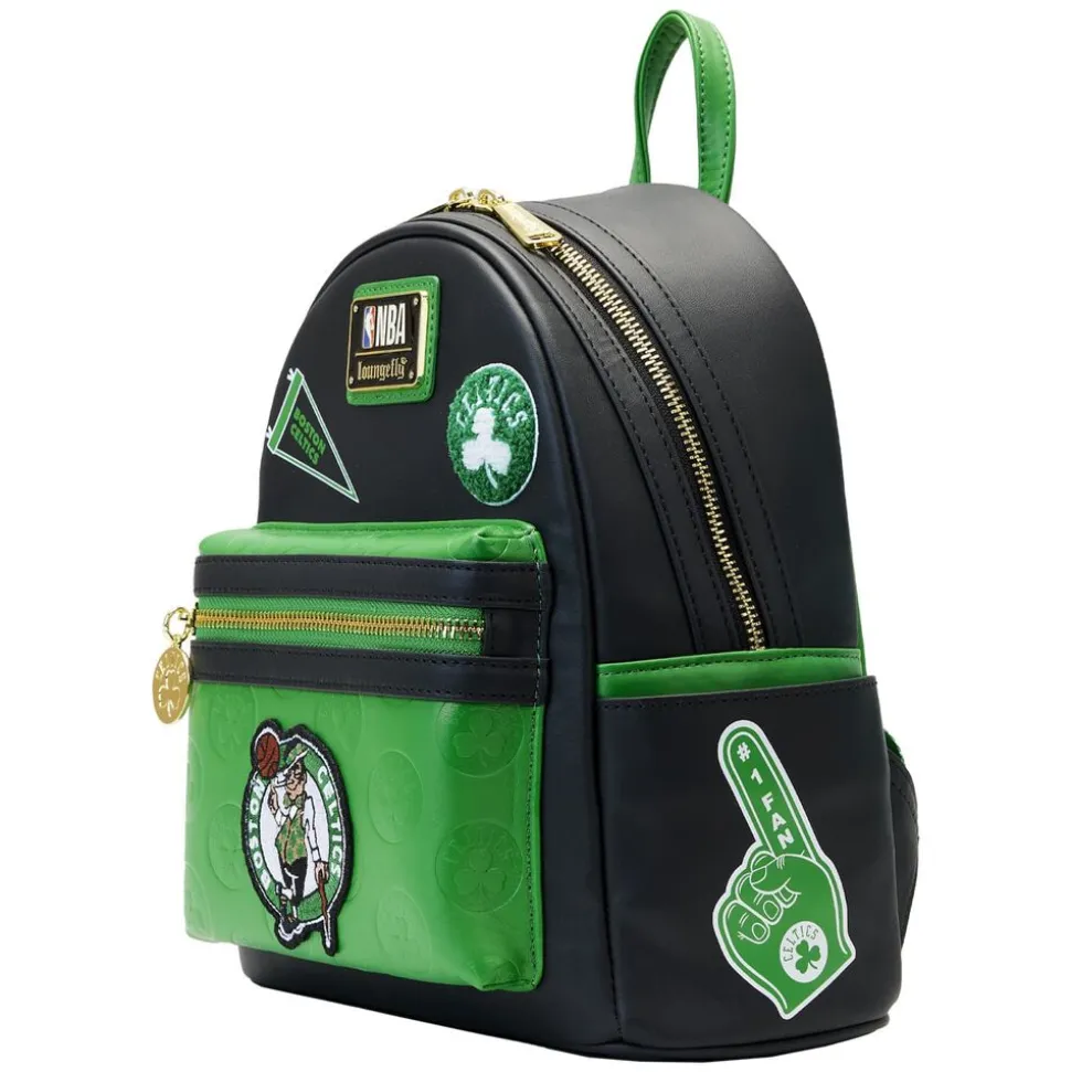 NBA Mini Backpacks< Boston Celtics Patch Icons Mini Backpack