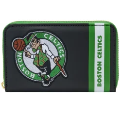 NBA Wallets< Boston Celtics Patch Icons Zip Around Wallet