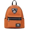 NBA Mini Backpacks< Brooklyn Nets Basketball Logo Mini Backpack