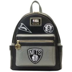 NBA Mini Backpacks< Brooklyn Nets Patch Icons Mini Backpack
