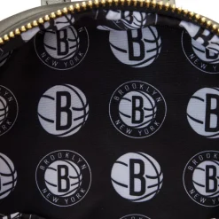 NBA Mini Backpacks< Brooklyn Nets Patch Icons Mini Backpack