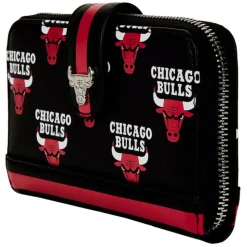 NBA Wallets< Chicago Bulls Logo Zip Around Wallet