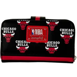 NBA Wallets< Chicago Bulls Logo Zip Around Wallet