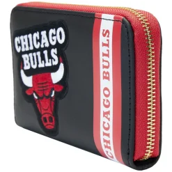 NBA Wallets< Chicago Bulls Patch Icons Zip Around Wallet