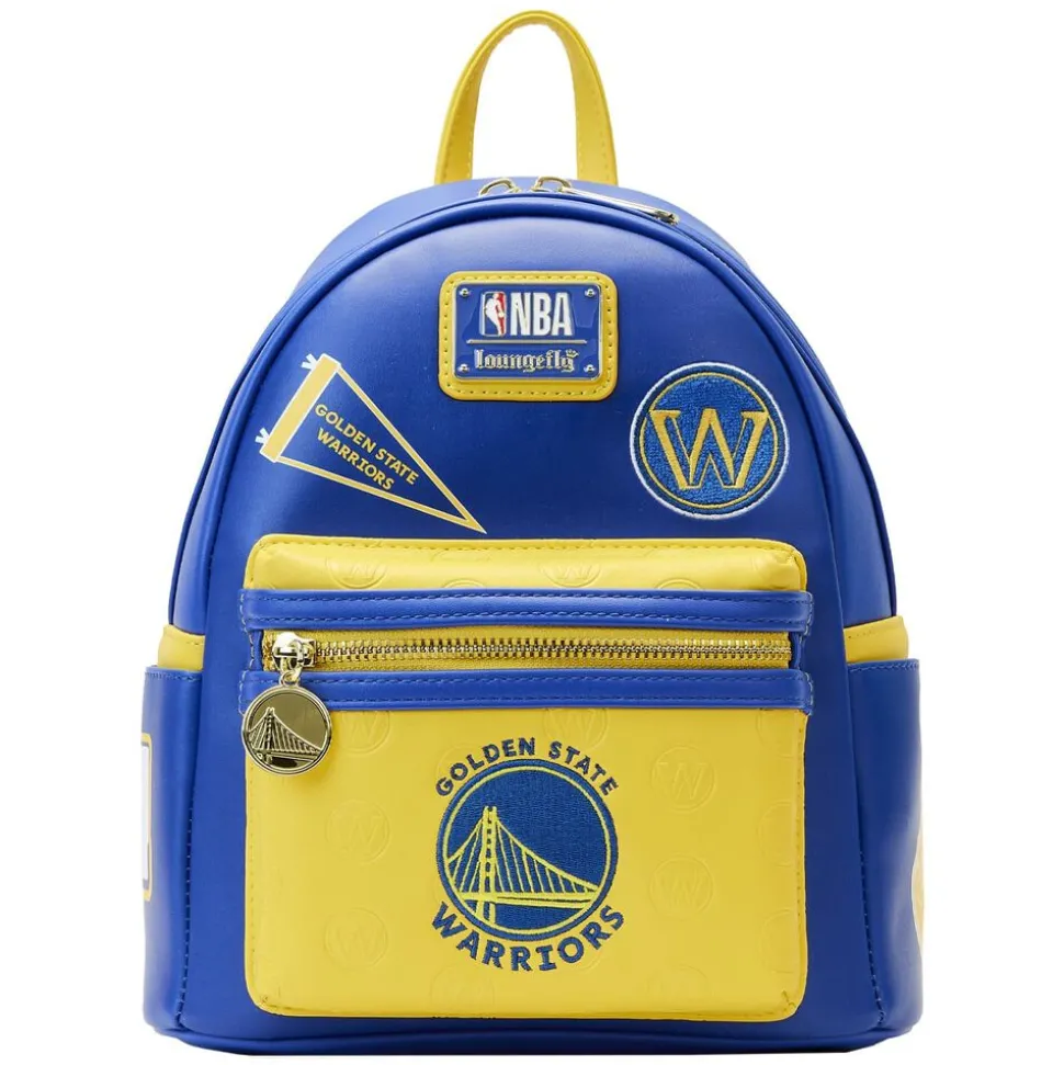 NBA Mini Backpacks< Golden State Warriors Patch Icons Mini Backpack