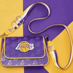 NBA Crossbody Bags< Los Angeles Lakers Logo Crossbody Bag