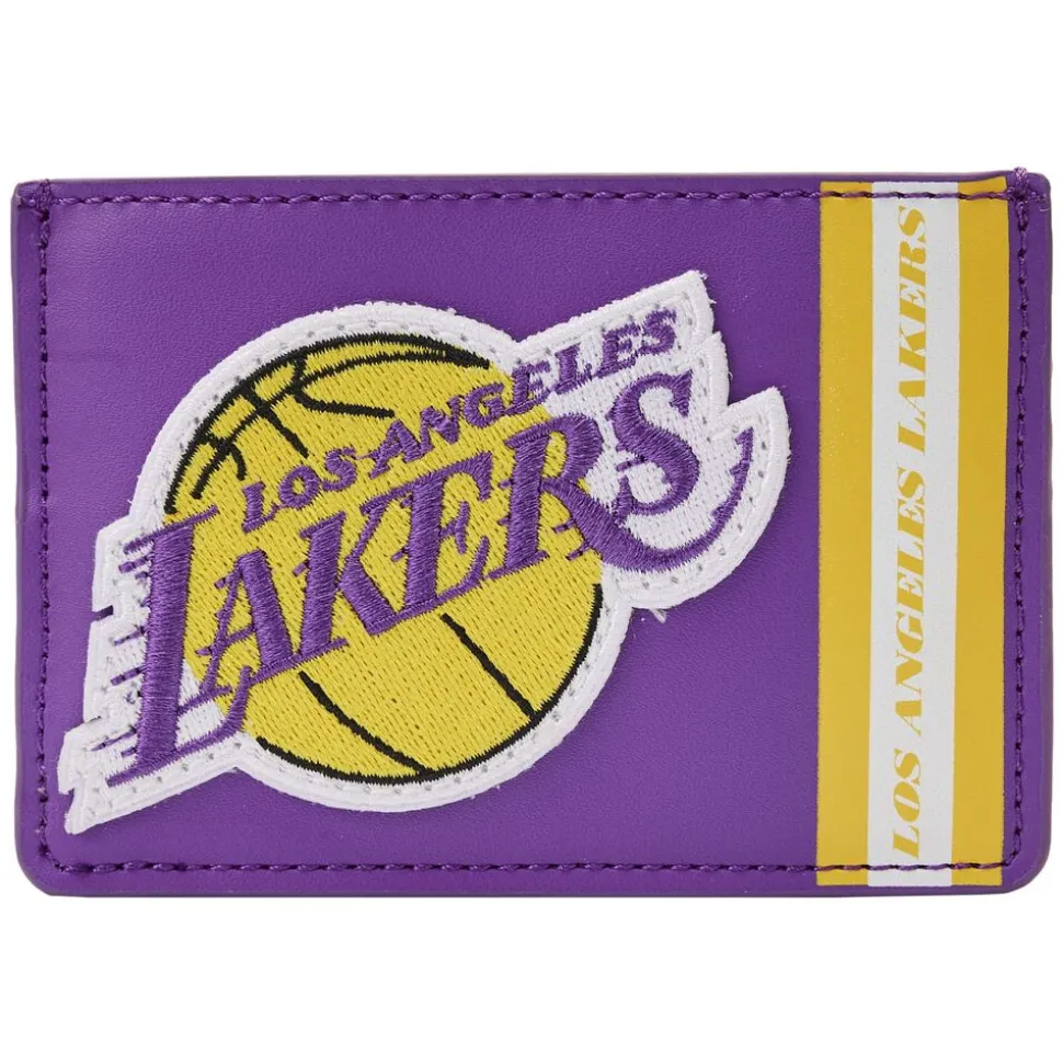 NBA Wallets< Los Angeles Lakers Patch Icons Card Holder
