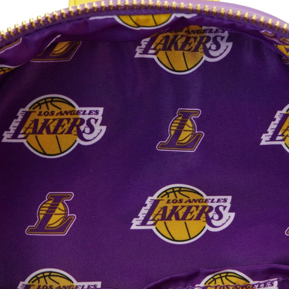 NBA Mini Backpacks< Los Angeles Lakers Patch Icons Mini Backpack