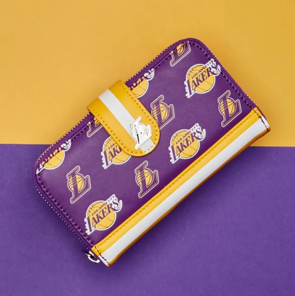 NBA Wallets< Los Angeles Lakers Zip Around Wallet