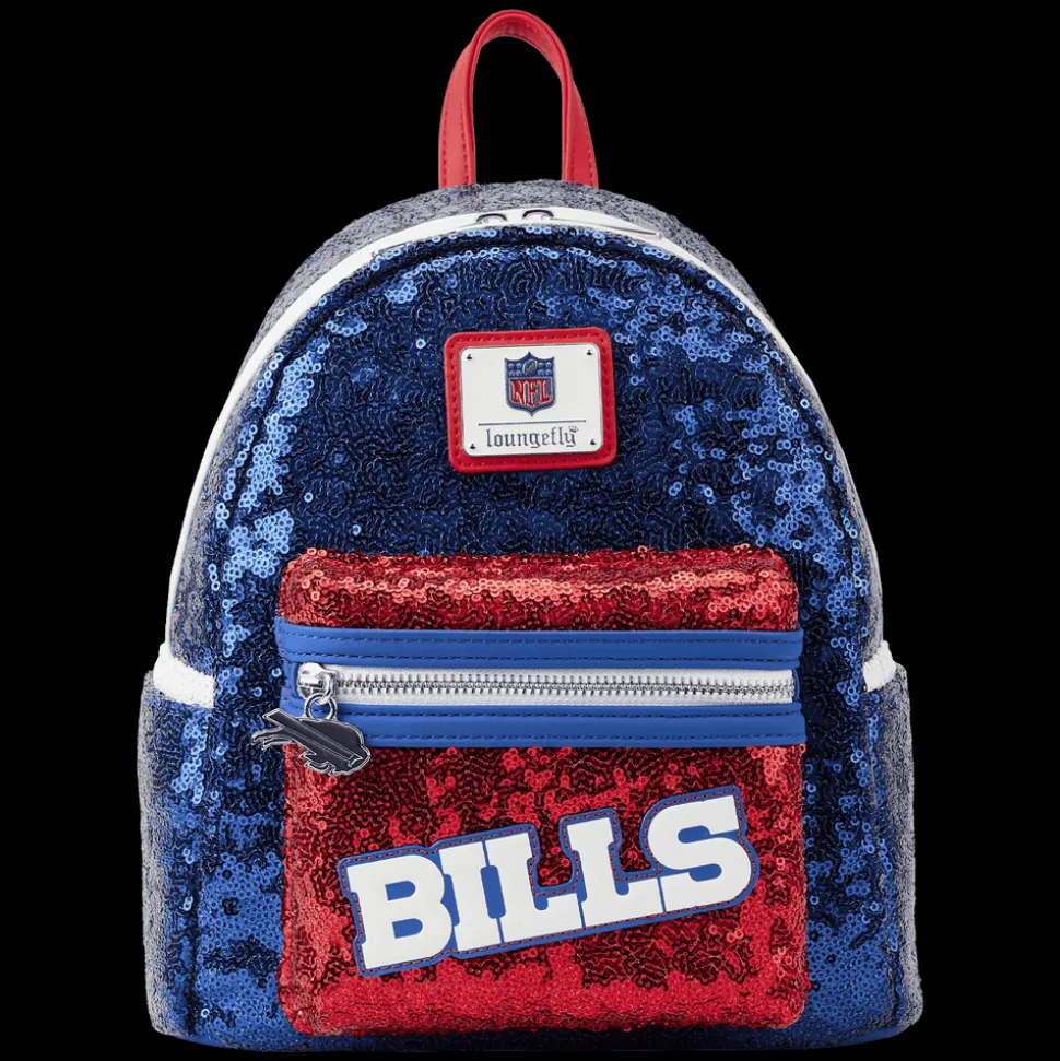 NFL Mini Backpacks< Buffalo Bills Sequin Mini Backpack