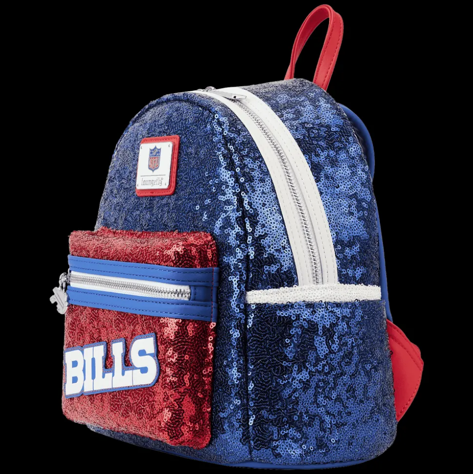 NFL Mini Backpacks< Buffalo Bills Sequin Mini Backpack