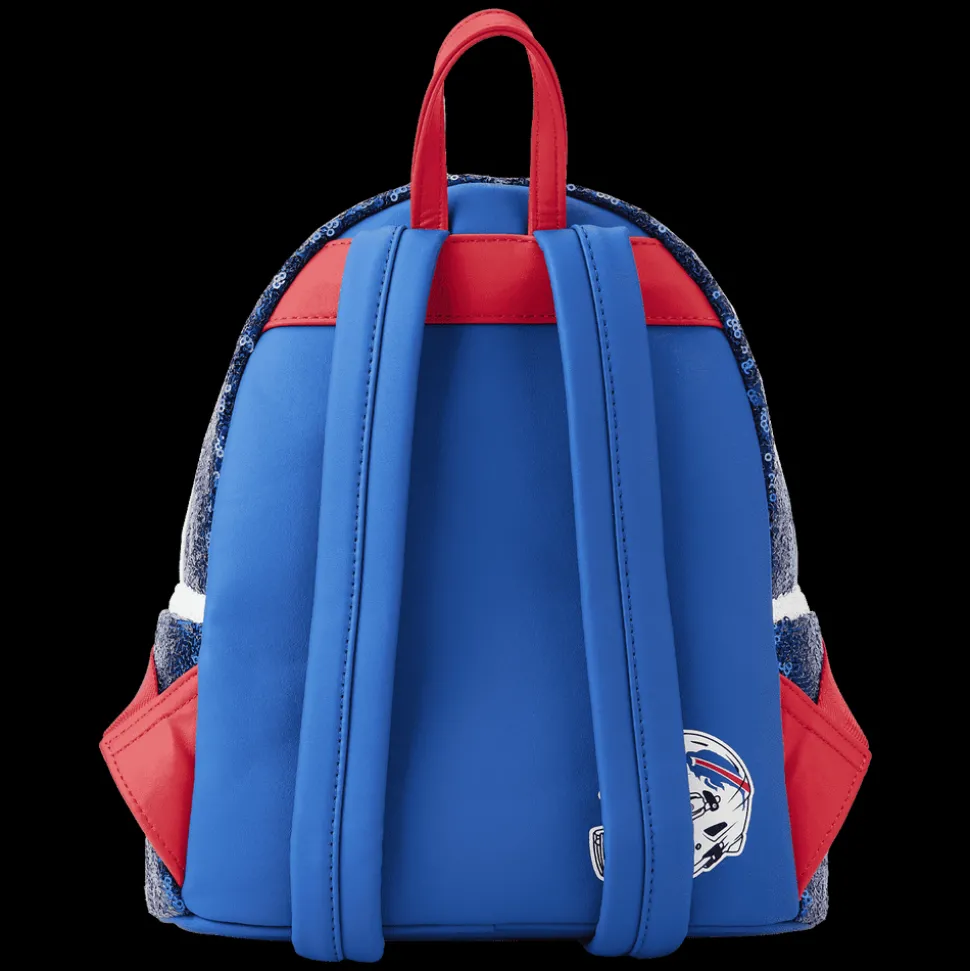 NFL Mini Backpacks< Buffalo Bills Sequin Mini Backpack