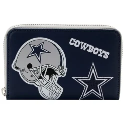 NFL Wallets< Dallas Cowboys Patches Zip Around Wallet