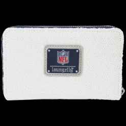 NFL Wallets< Dallas Cowboys Sequin Zip Around Wallet