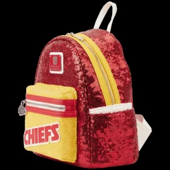 NFL Mini Backpacks< Kansas City Chiefs Sequin Mini Backpack