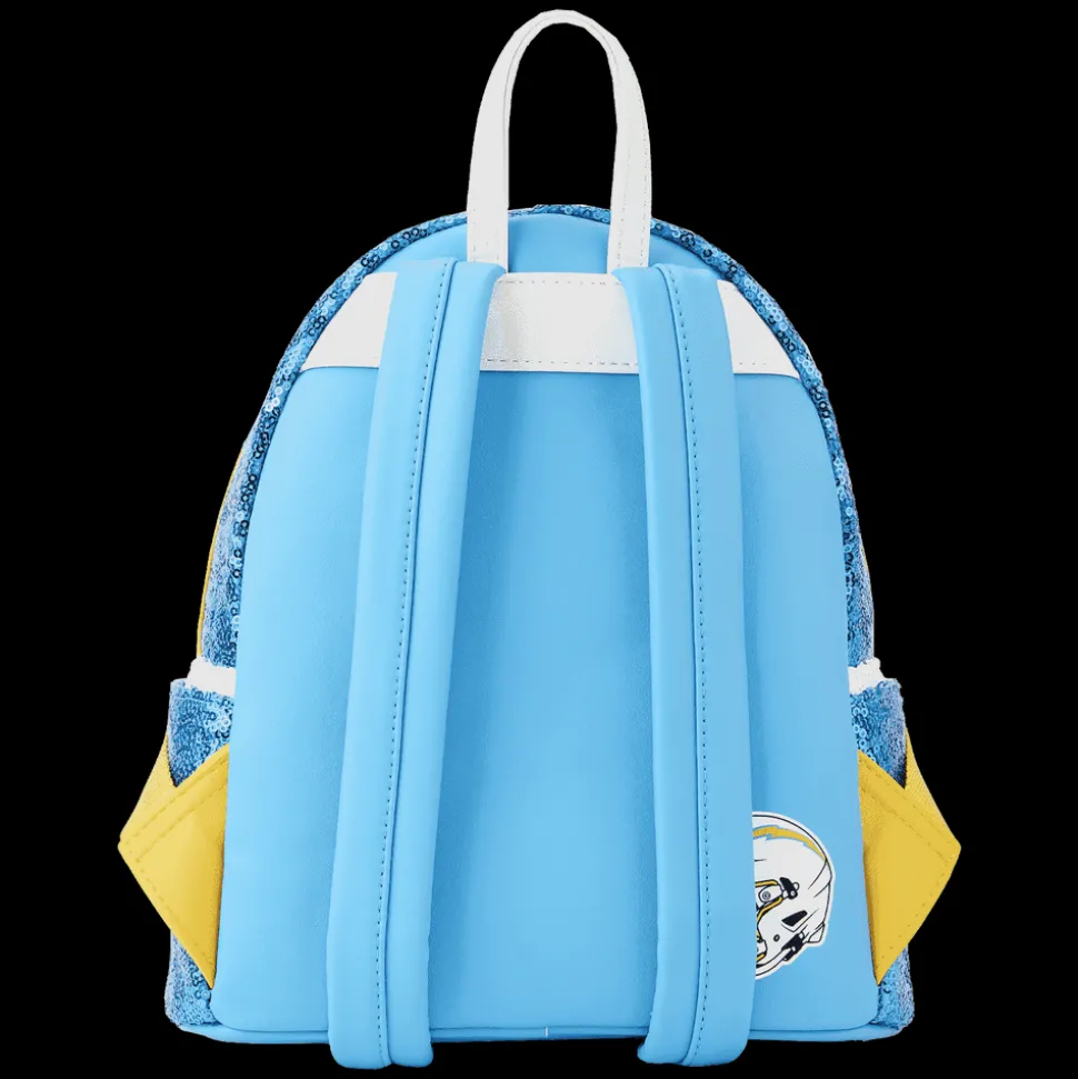 NFL Mini Backpacks< Los Angeles Chargers Sequin Mini Backpack