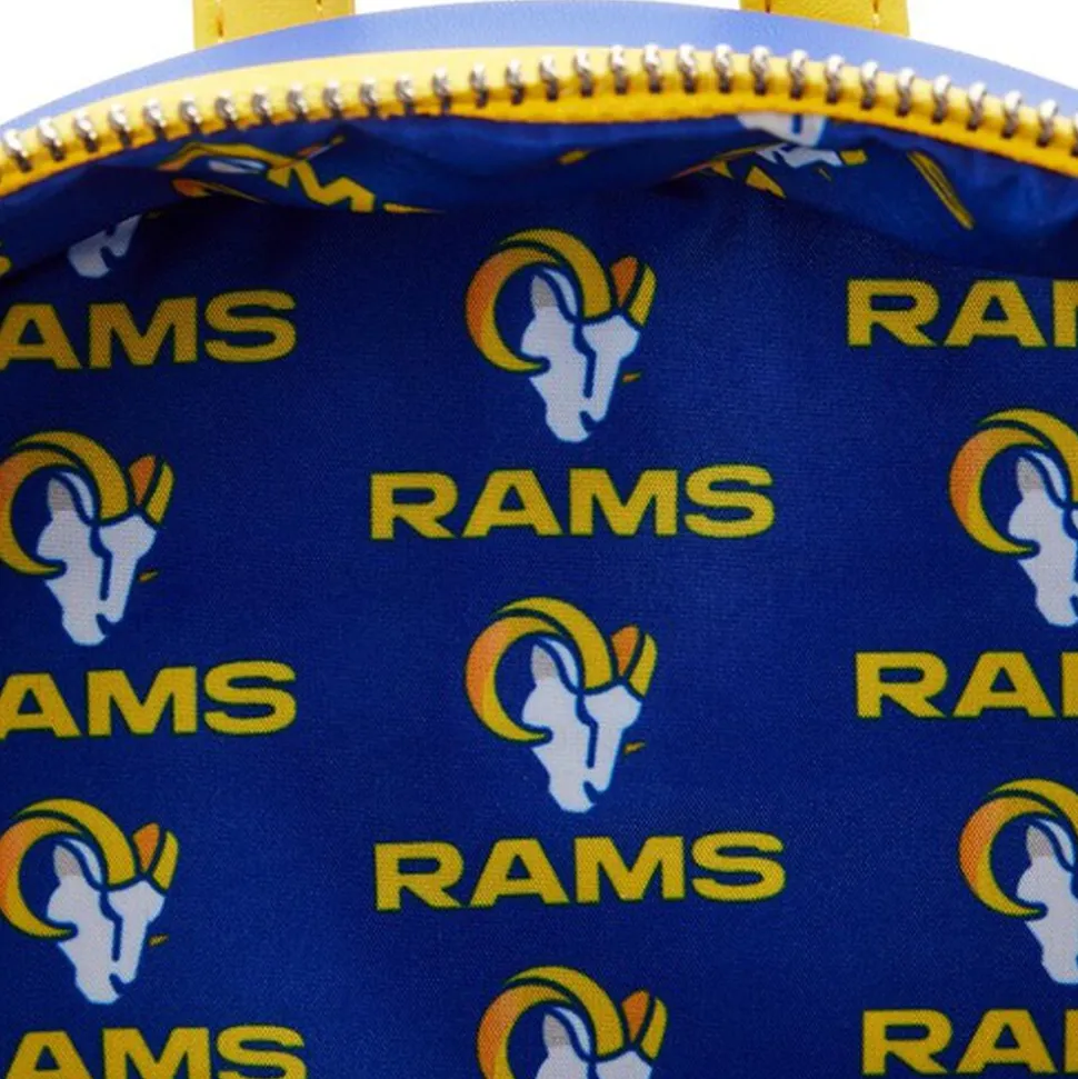 NFL Mini Backpacks< Los Angeles Rams Patches Mini Backpack
